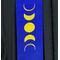 Unique celebrant stole, officiant stole with moon phases,  celebrant gift